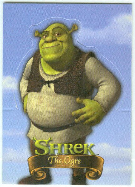Shrek Stand Up #S1 The Ogre Chase Trading Card