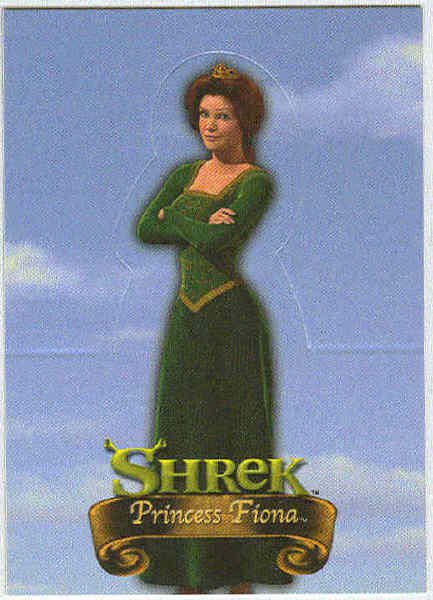 Shrek Stand Up #S3 Princess Fiona Chase Trading Card