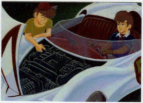 Speed Racer Chromium #C5 The Mach 5 Chase Trading Card