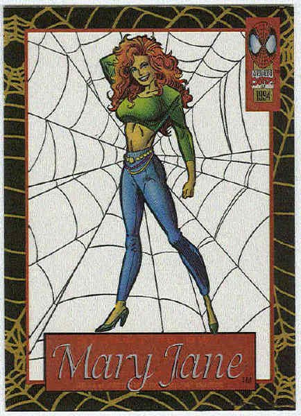 Spider-Man Amazing Cel #2 Mary Jane Chase Trading Card