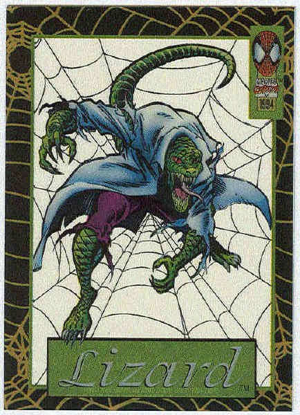 Spider-Man Amazing Cel #12 Lizard Chase Trading Card