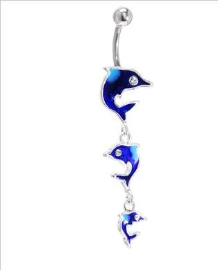 DOLPHIN Belly Ring