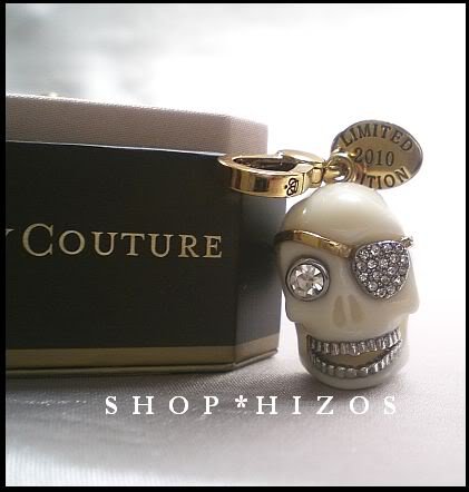 Juicy Couture Limited Edition 2010 Skull Charm NIB