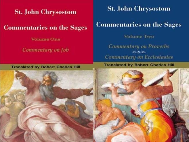 Commentary on the Sages (2 Volumes) - John Chrysostom