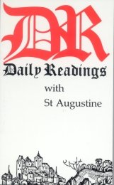 Daily Readings with Augustine