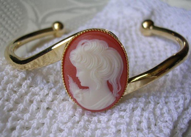 Cameo Cuff Bracelet