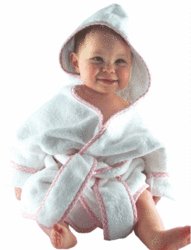 A Luxury Robe with Pink Trim