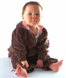 An Ultimate Sweat Suit with Pink Trim 2T