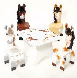 Pony Table and Chairs Set