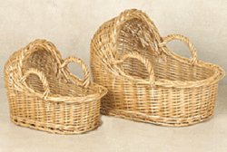 A Decorative Baby Bassinet Baskets 4 Sets of 2