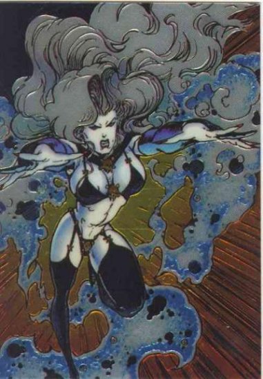 Lady Death II Promo Card 1995 Combo Magazine Card