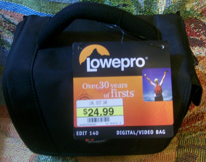 Lowepro Edit 140 Digital Video camera carry bag...brand new