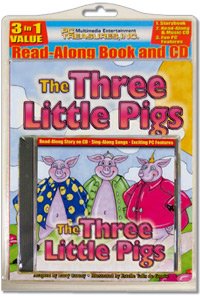 The Three Little Pigs All-in-one Classic Read Along Book / CD (Hardcover)