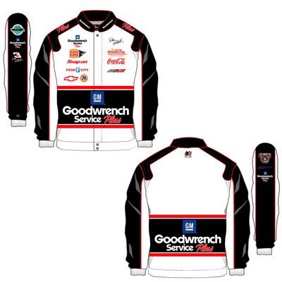3 Dale Earnhardt Sr. Mens Goodwrench Color Twill Unif. Jkt