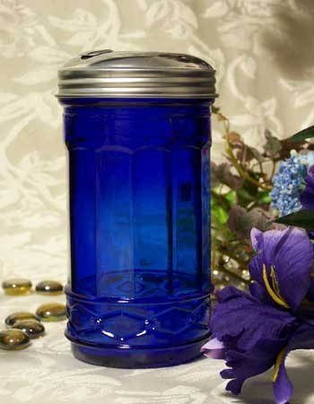 Blue Sugar Shaker