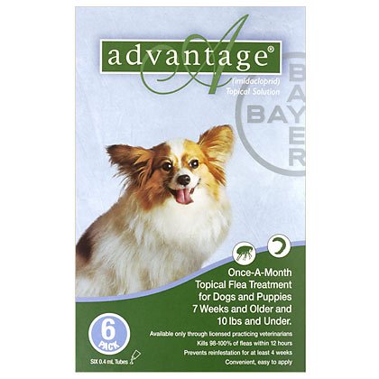 ADVANTAGE CANINE GREEN 1-10#