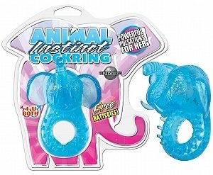 Animal Instinct Cockring - Blue Elephant - PD2328-14