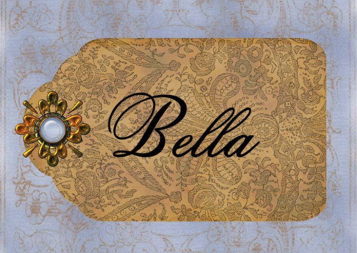 Paisley Toile Tag PERSONALIZED Note Cards Stationery
