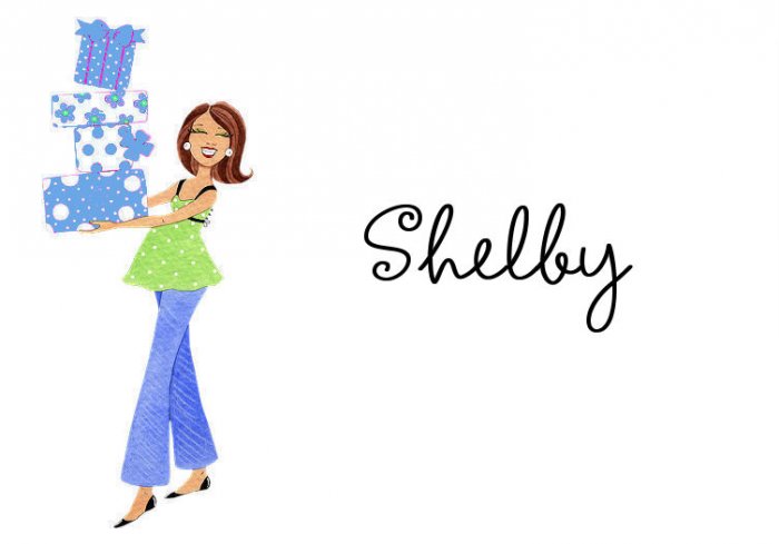 PERSONALIZED Baby Shower Thank You Note Cards BLUE