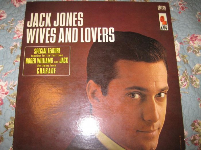 Jack Jones' Wives & Lovers 33 1/3 RPM