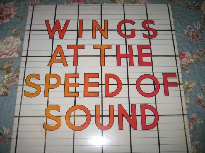 Wings: At the Speed of Sound 33 1/3 rpm