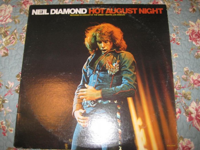 Neil Diamond's A Hot August Night 33 1/3 rpm