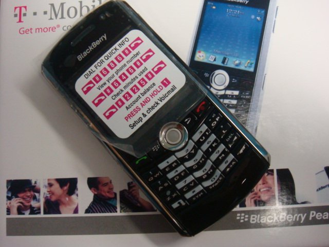 New Unlocked Blackberry Pearl 8100