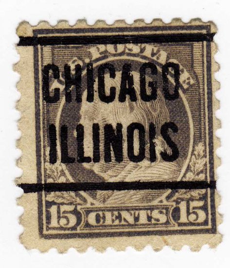 BEN FRANKLIN,USA USED 15 CENT, SCOTT #475-PRE CANCLED-lot 92