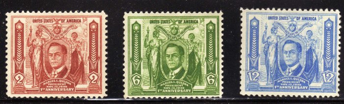 PHILIPPINE STAMPS,scott# 408,409,410 (LOT#220))