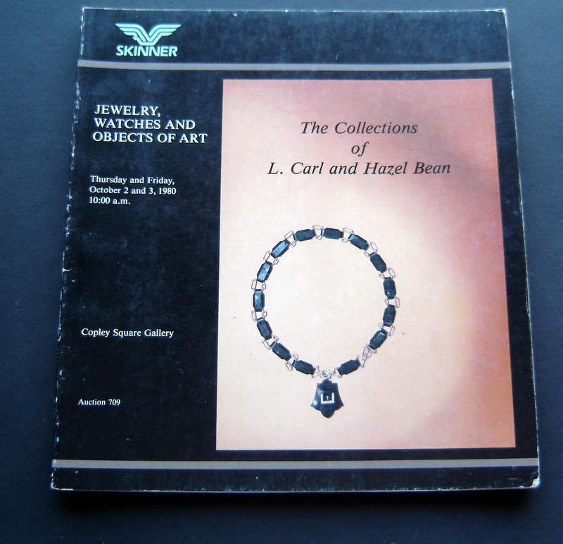 Skinner Auction Catalog Oct 1980 Jewelry Watches Art Collection of C & H Bean
