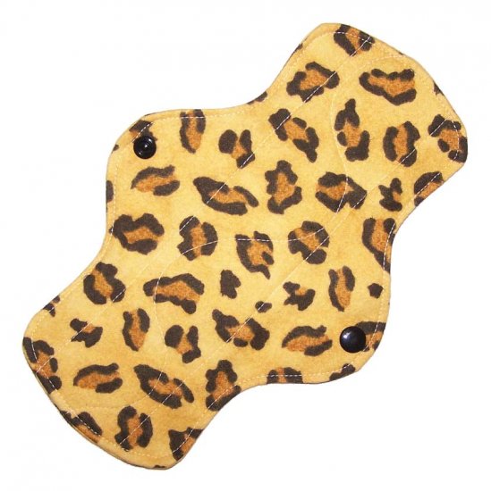 Cloth Pantyliner 9" Cheetah