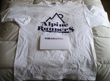 Alpine Runners Cotton T-Shirt - Size Large