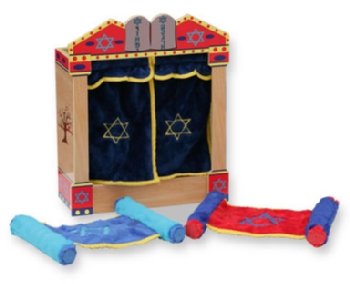 Wooden Torah Set with Ark - By KidKraft