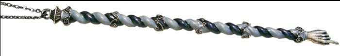 Ornate "Blue Stones" Torah Pointer (Yad) - 10% off!