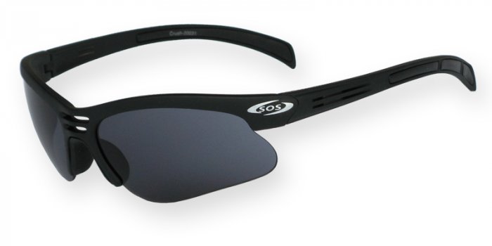 Crush w/Smoke, Yellow and Clear PC Lenses