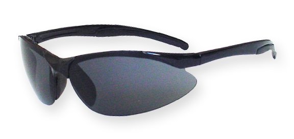 Vector- Ranger Sunglasses Black/ PC Smoke, Brown, Clear & Yellow Lenses