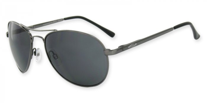 Frame/Lens Color : 30072 Monel Gunmetal Frame, Optical Spring Hinges, PC Smoke Lenses