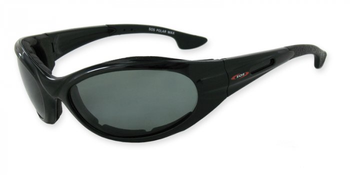 Osprey - Black w/TAC Smoke Polarized 1.0MM Lenses