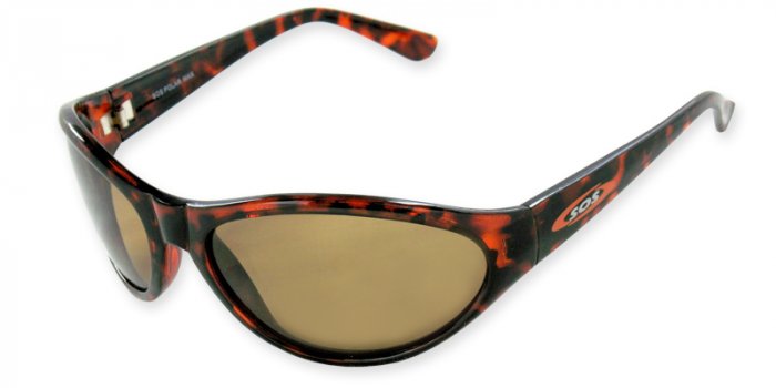 Maui - Dark Tortoise w/TAC Brown Polarized 1.0MM Lenses