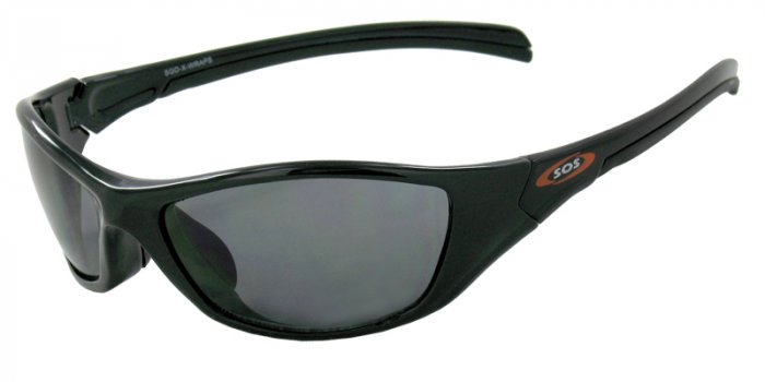 Road Rash - Black w/PC Smoke 2.00MM Lenses