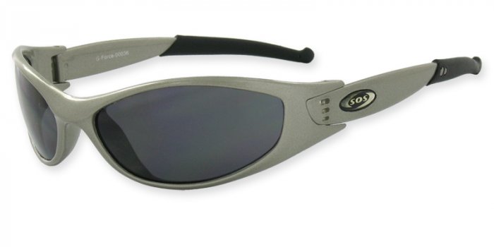 G-Force - Silver w/PC Smoke Lenses