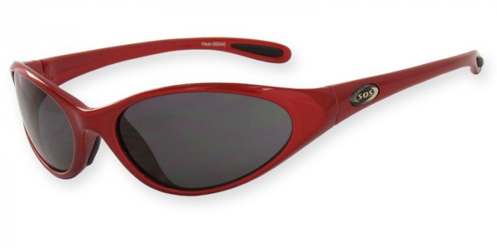 Heat - Red w/Flash Mirror Smoke Lenses
