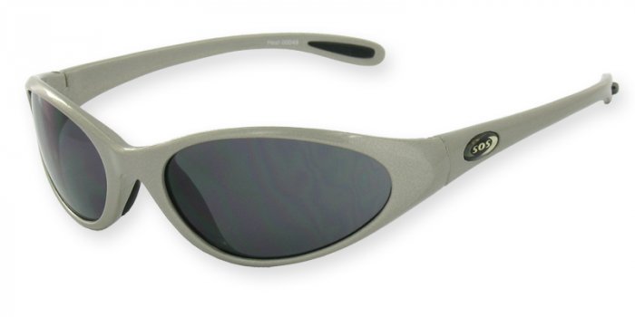 Heat - Silver w/Flash Mirror Smoke Lenses