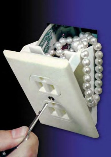 Case of 48 Hidden Wall Safe