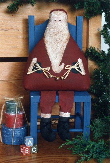 Old St Nick Primitive Craft Pattern