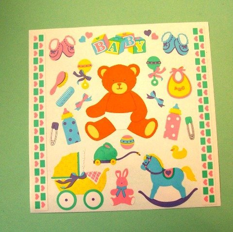 Creative Memories baby theme stickers