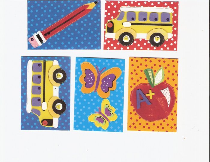 Lot of school themed die cuts-lot 4