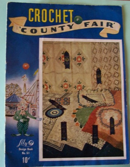 1950 Lily crochet pattern book-loads of patterns