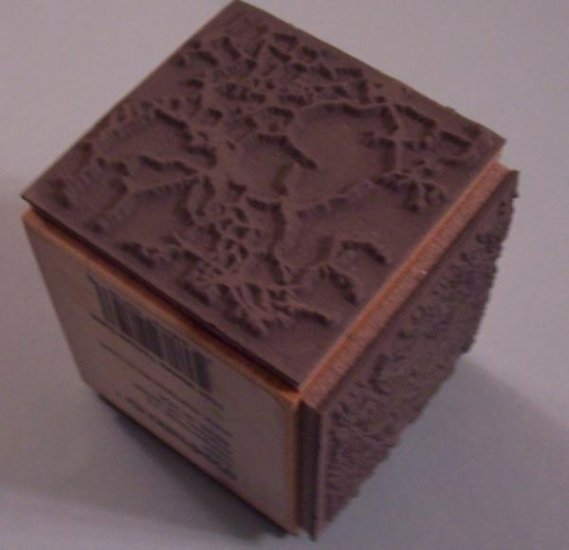 Stampendous 3 step marble background stamp