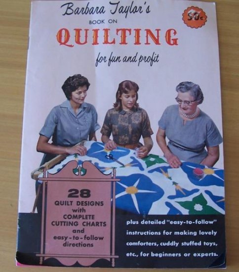 1950s Taylor quilt patterns booklet TexasTreasures
